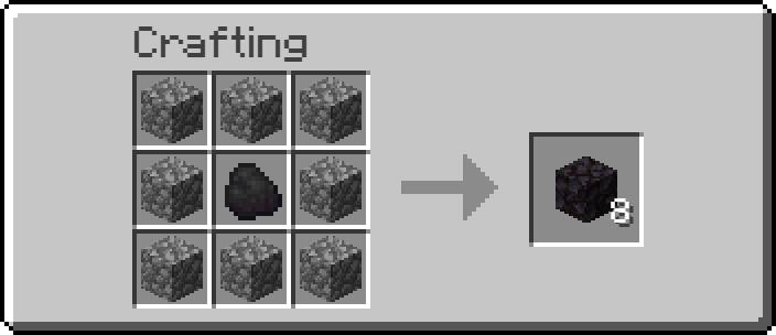 Schwarzstein Crafting Rezept